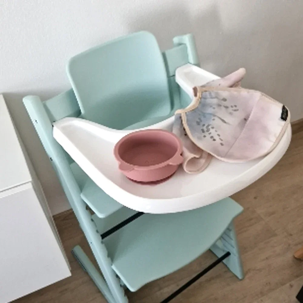 Bandeja de silla alta ABS para plato de comedor infantil - imagen 5