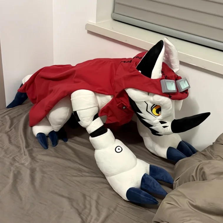 Huckmon peluche de monstruo suave estilo anime para niños