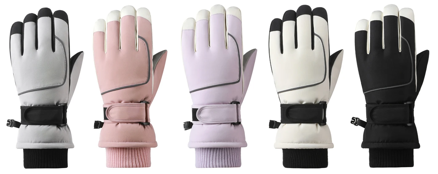 Guantes de invierno listos para el uso en exteriores