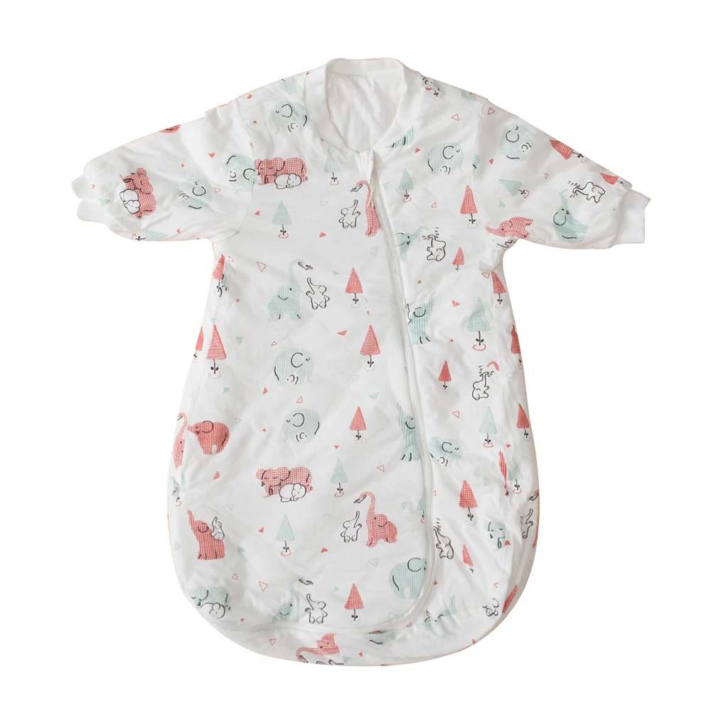 Saco de dormir algodón bebé recién nacido con estampado infantil - imagen 5