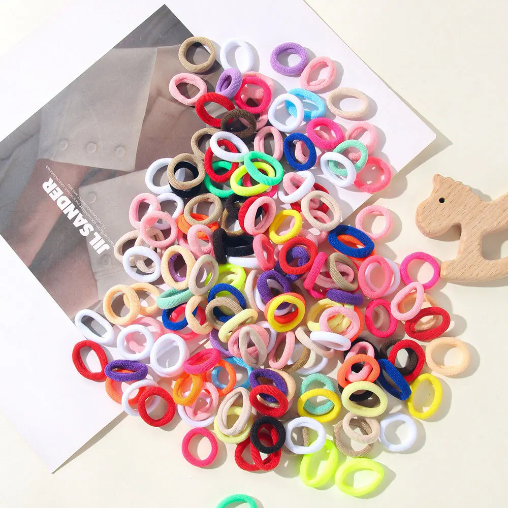 Diademas elásticas de nailon para niñas: coleteros y accesorios del pelo - imagen 5