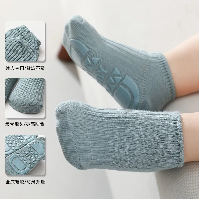 Calcetines antideslizantes para bebé – Agarre suave y seguro - imagen 2