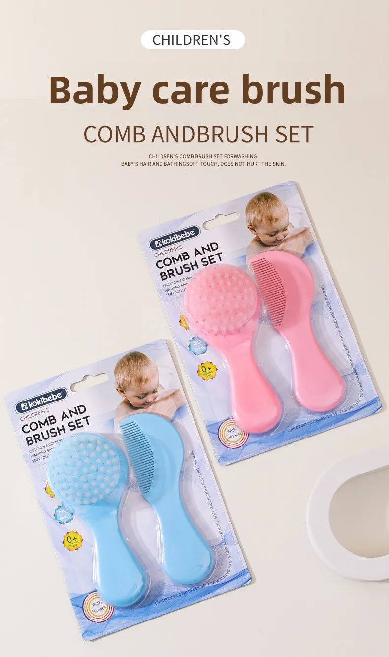 Conjunto cepillo y peine para bebé