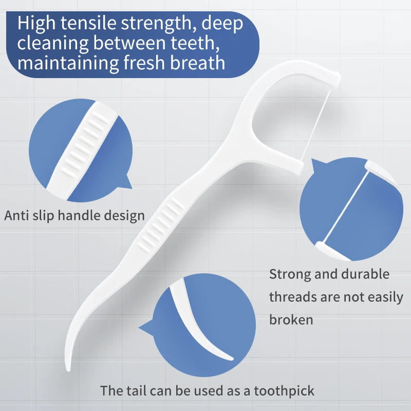 Hilo dental elástico para niños – Seda dental suave y segura - imagen 2