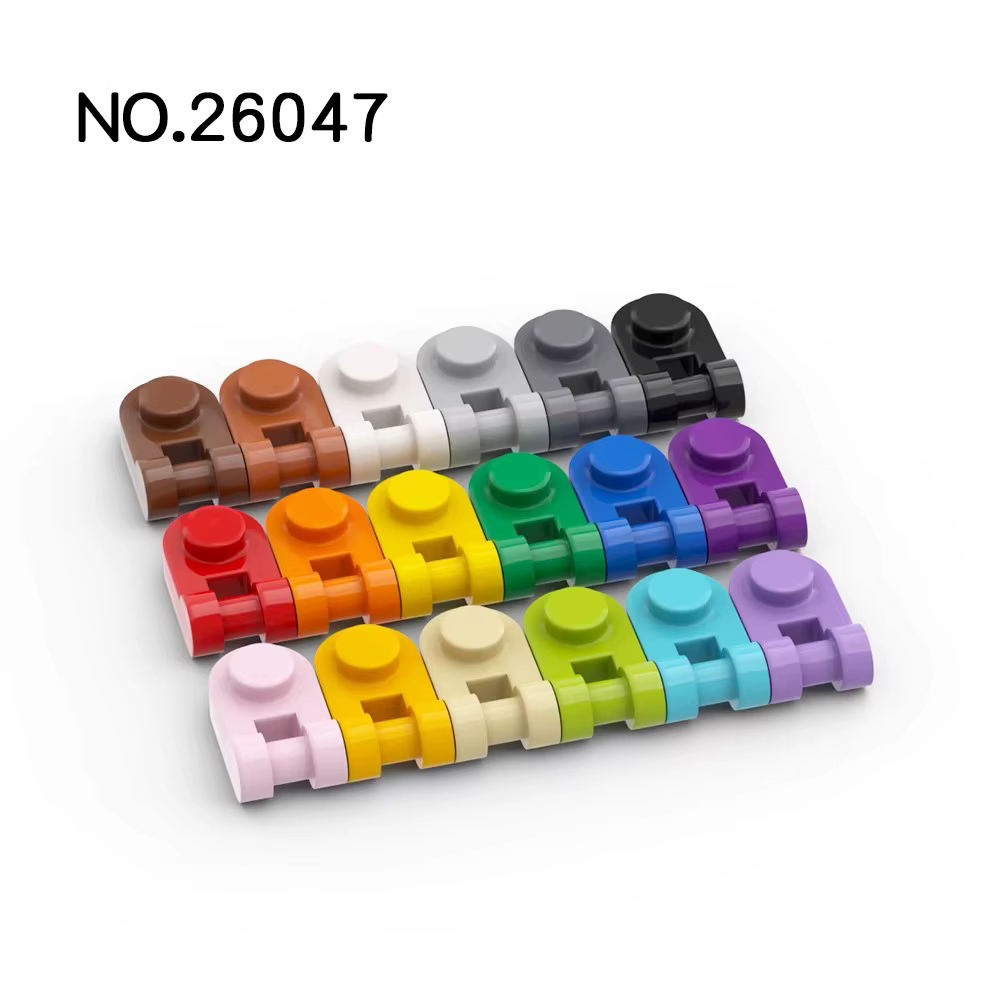 Placas redondas de construcción 1x1 - 20 piezas compatibles para niños - imagen 2