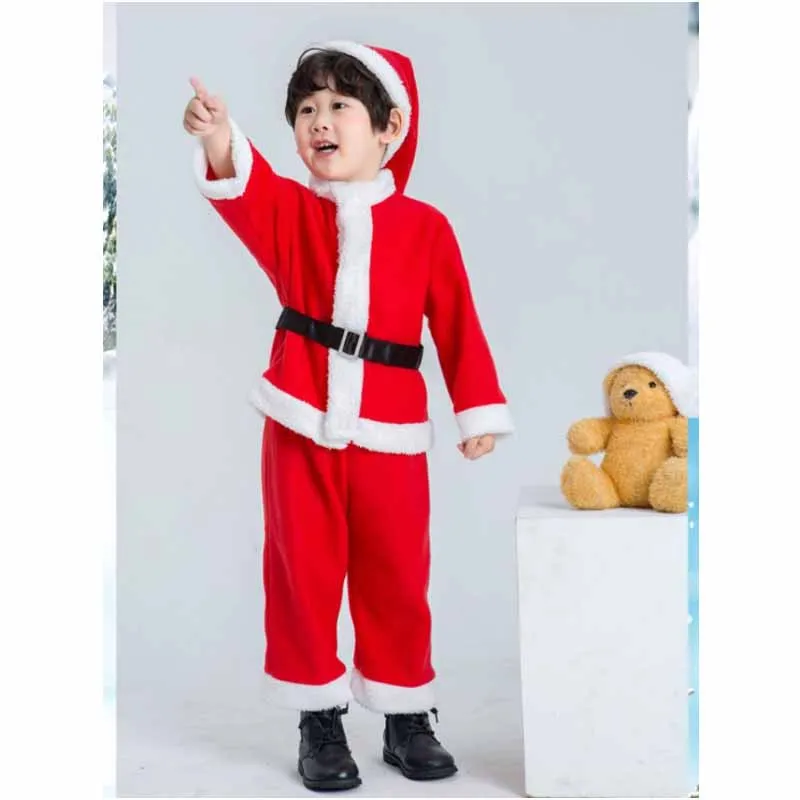 Ropa navideña cálida para niños: traje y conjunto de invierno - imagen 2