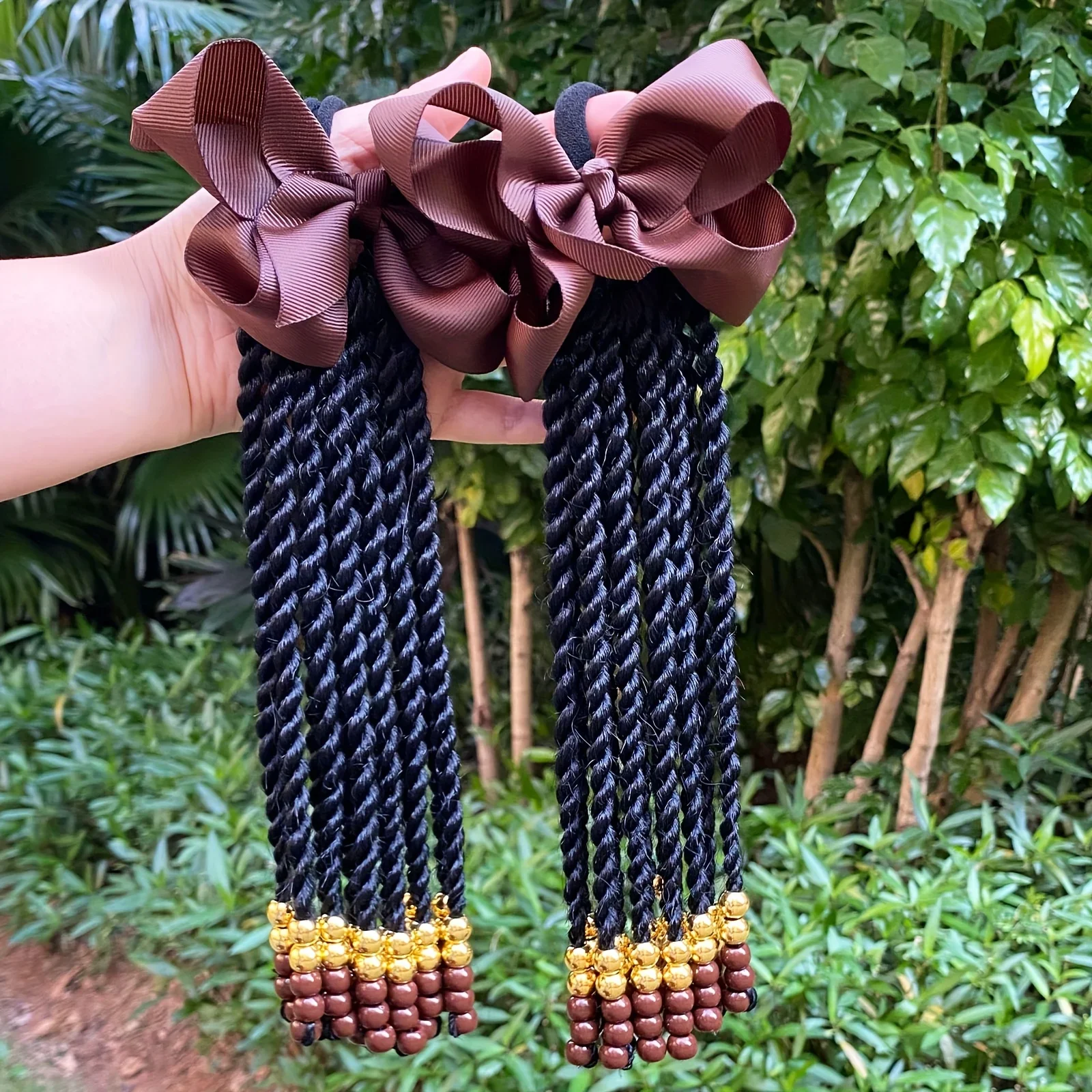 Extensiones de colores para niñas