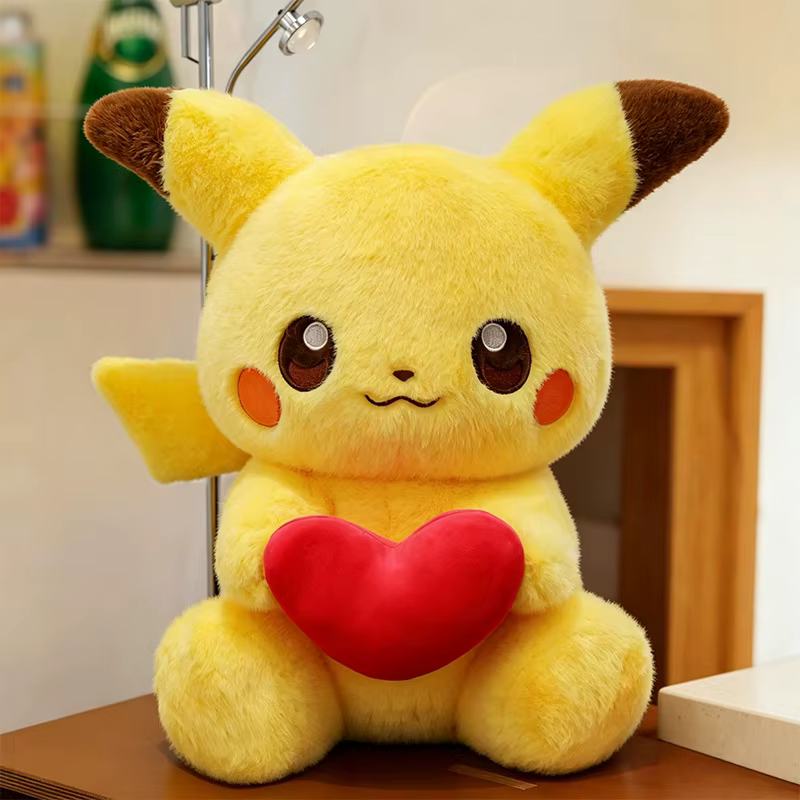Peluche Pikachu grande Pokémon estilo tierno, juguete suave para niños - imagen 4