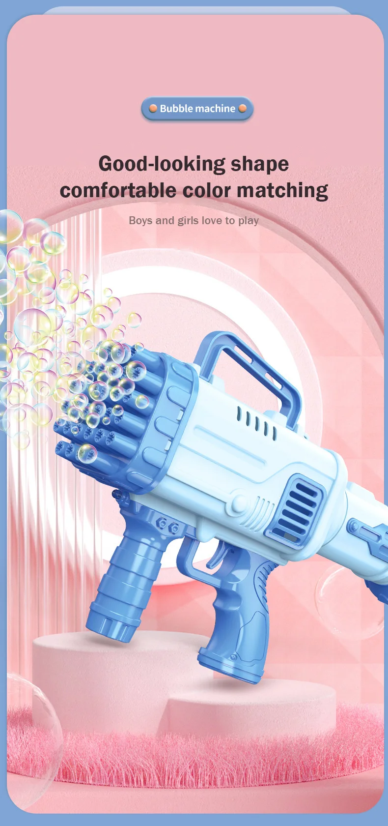 Pistola con colores