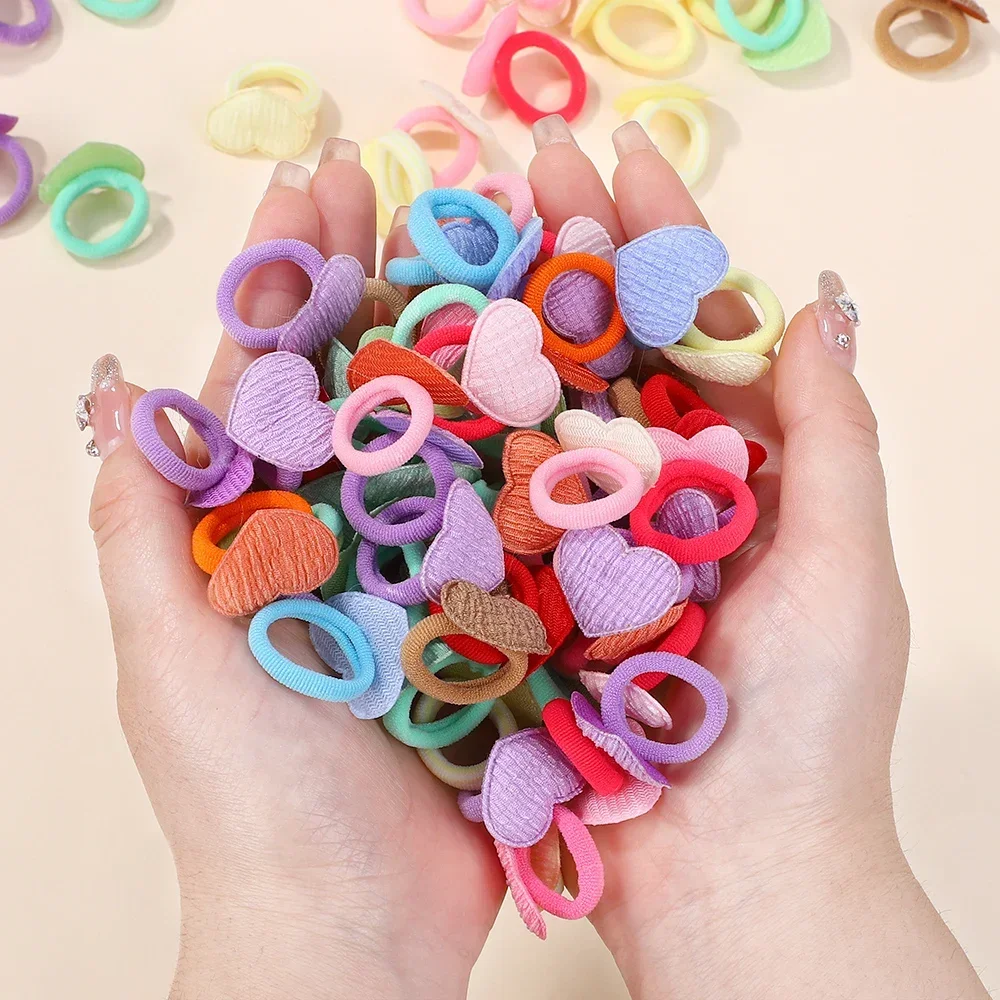 Bandas elásticas con lazos para cabello de bebé y niño - imagen 3