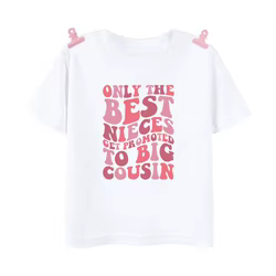 Camiseta manga corta verano niño niña - Algodón suave