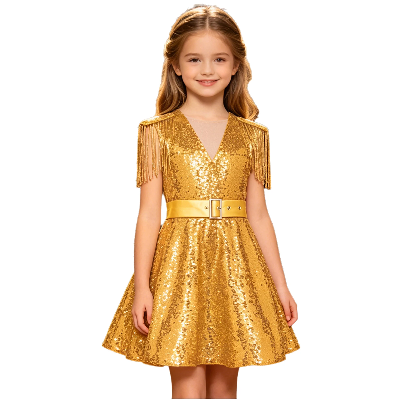 Silueta en A y brillo uniforme