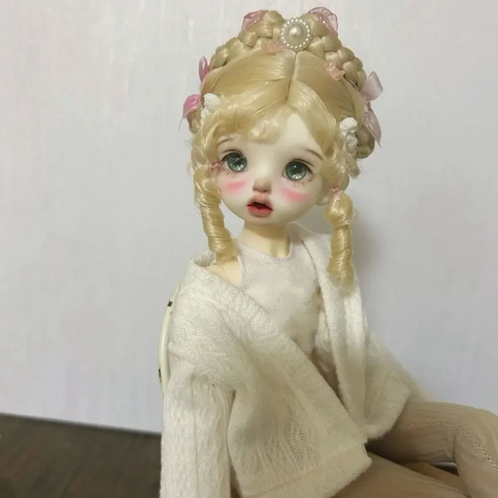 Cárdigan de punto para muñeca BJD elegante