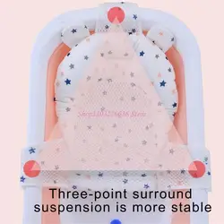Almohadilla de baño para bebé con soporte antideslizante