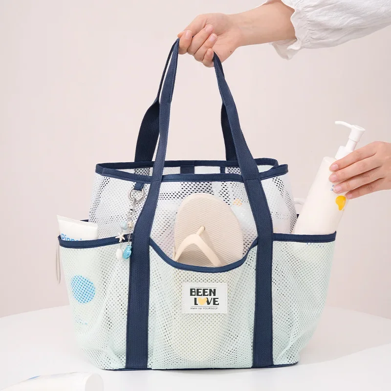 Bolsa de aseo de viaje para mujer y natación, gran capacidad