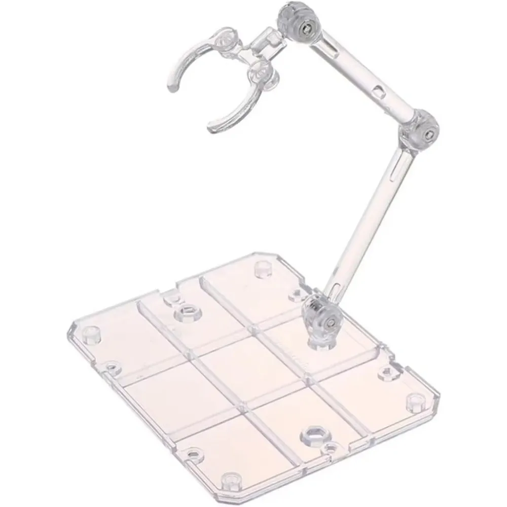 Base transparente PVC para figuras de acción móvil con soporte - imagen 3