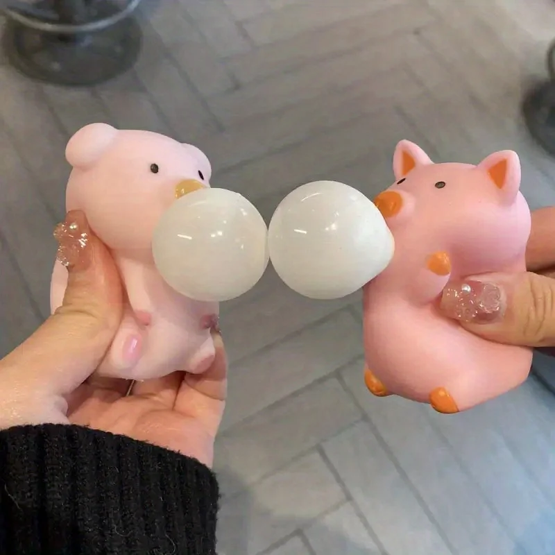 Cerdito sensorial mostrando su textura suave