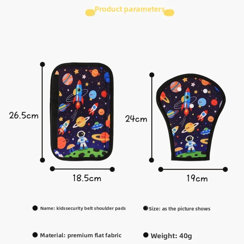 Fundas para cinturón de coche infantil con protección antideslizante - imagen 4