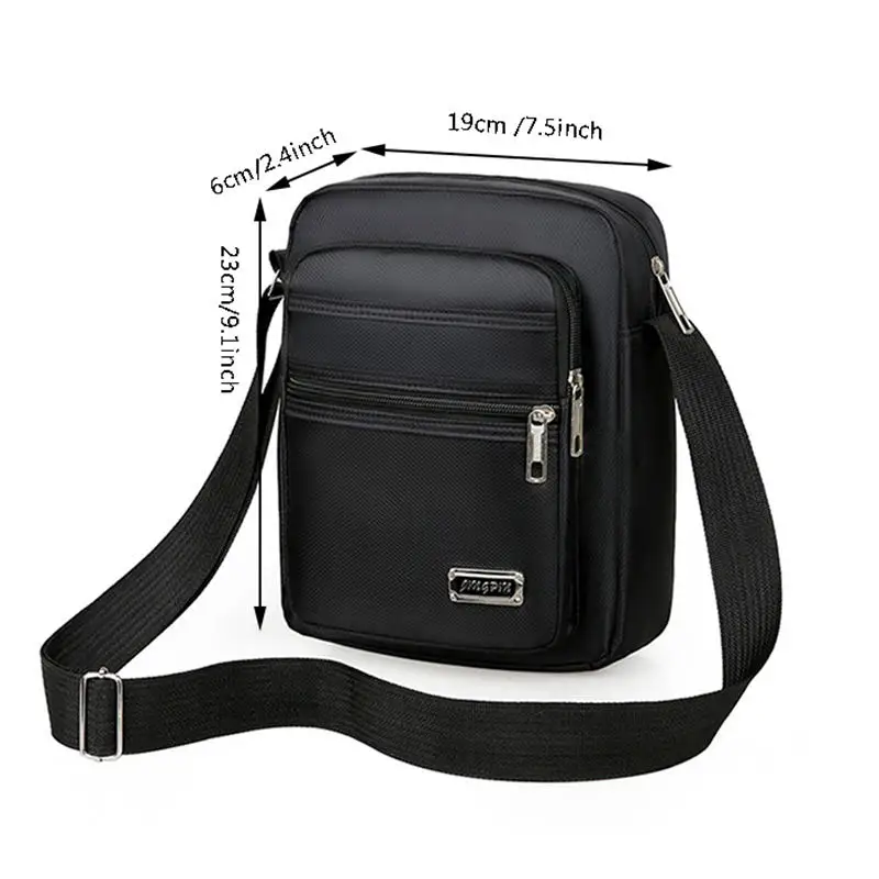 Bolso cruzado de viaje, estilo casual