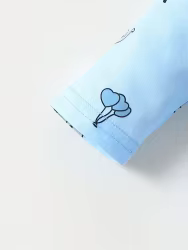 Conjunto de escalada para recién nacido con elefantes y globos