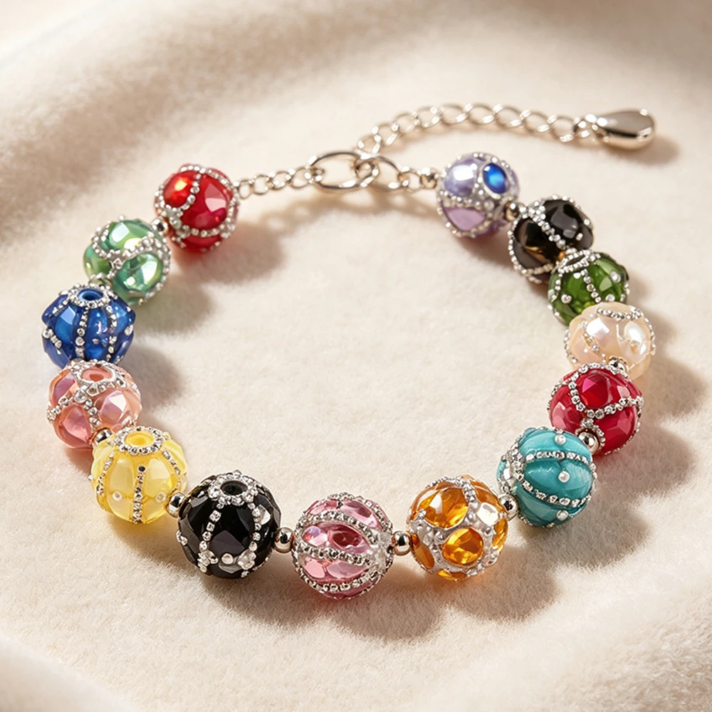 Abalorios de acrílico con diamantes de imitación para manualidades - imagen 2
