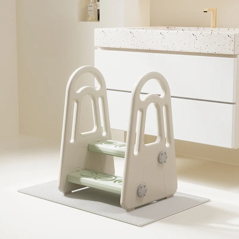 Taburete plegable antideslizante para entrenamiento del inodoro infantil