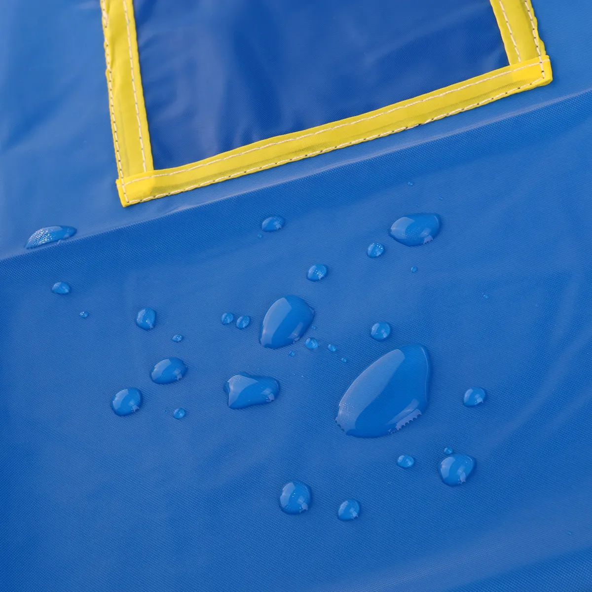 Delantal de pintura impermeable Ultnice infantil azul con bolsillos - imagen 3