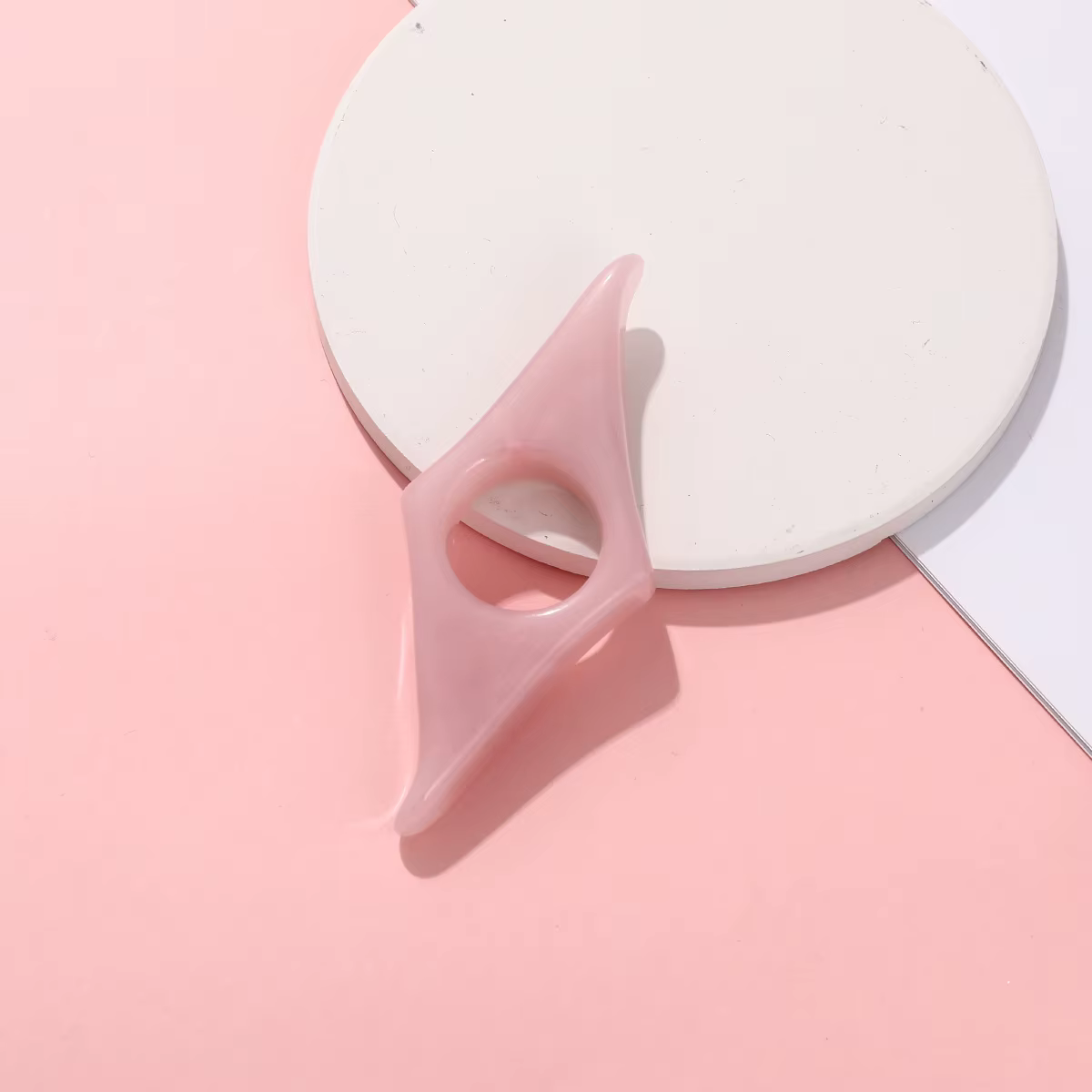 Soporte de resina para pulgar en mano