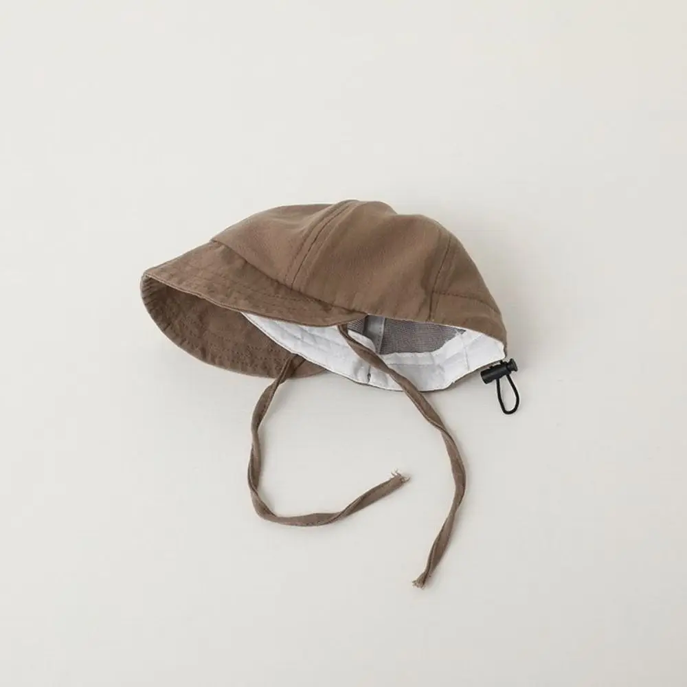 Gorro de bebé con visera algodón, protección solar - imagen 3