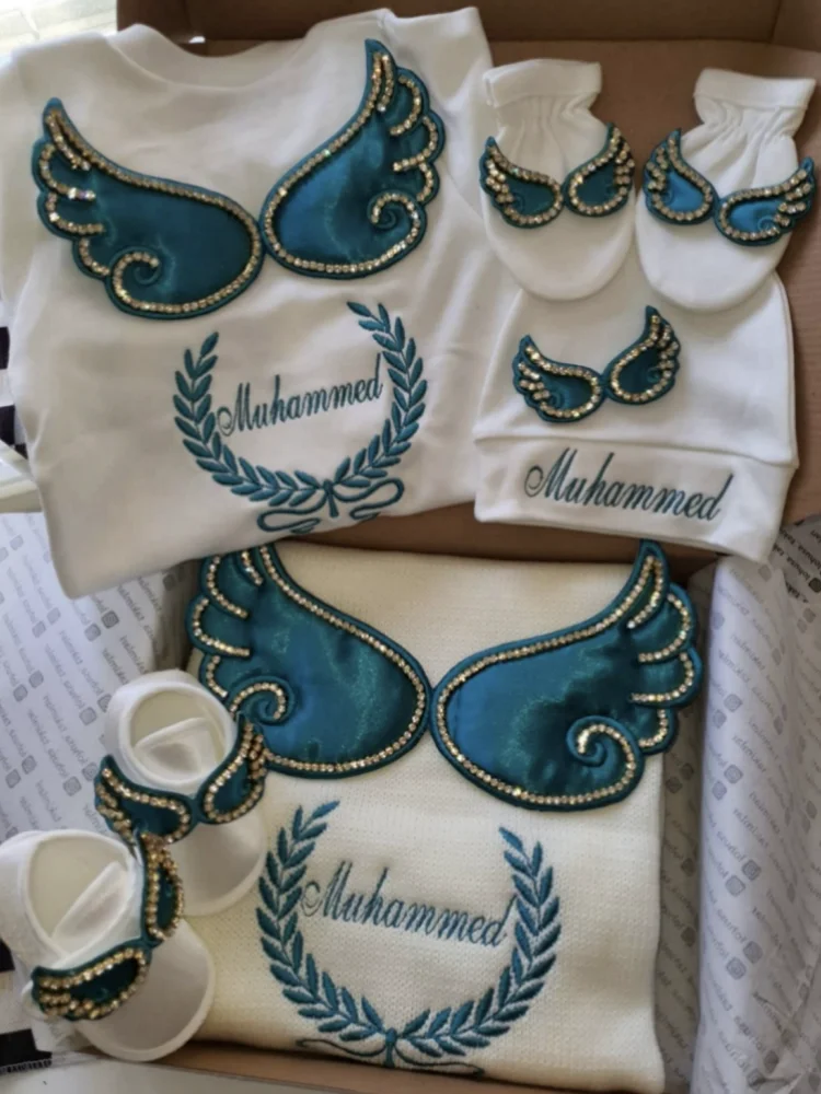 Dollbling Manta con alas para recién nacido salida de hospital