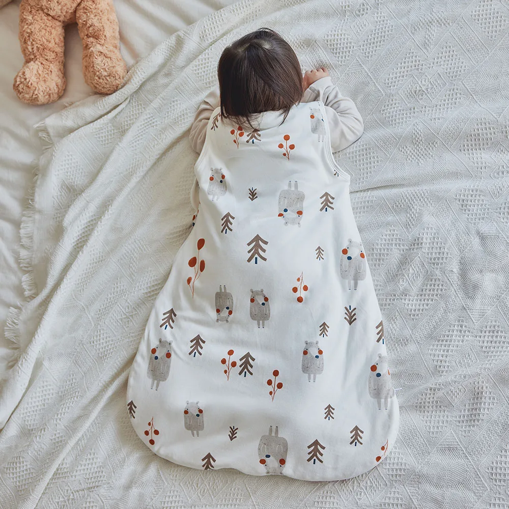 Saco de dormir bebé sin mangas – Estampado animal - imagen 4