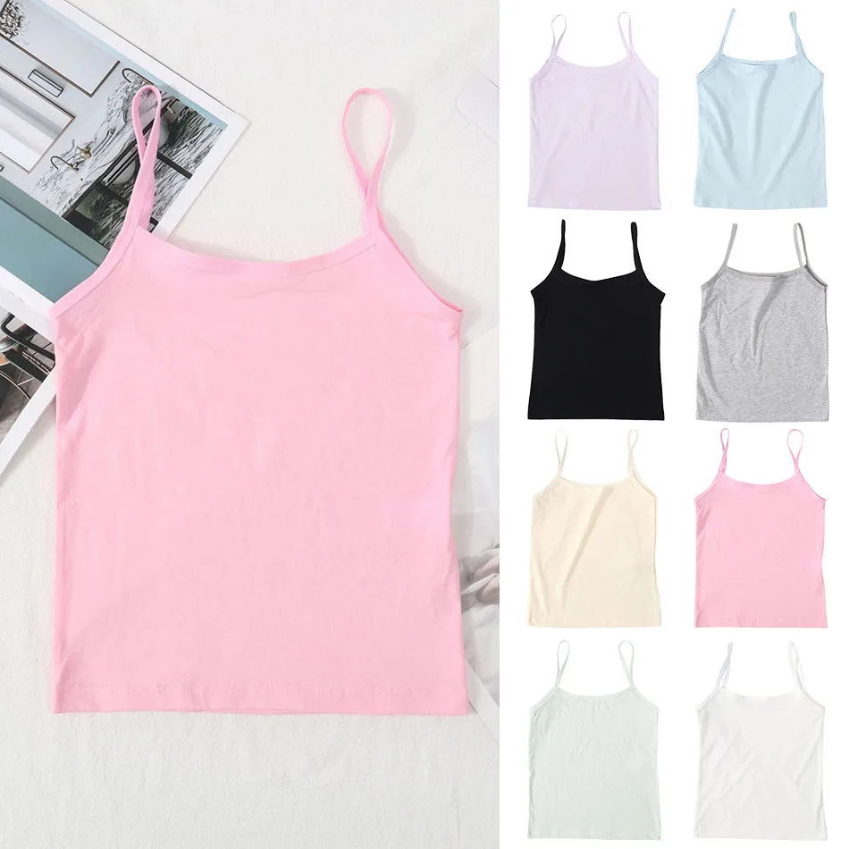 Camisola interior de niña sin aros – top cómodo discreto - imagen 2