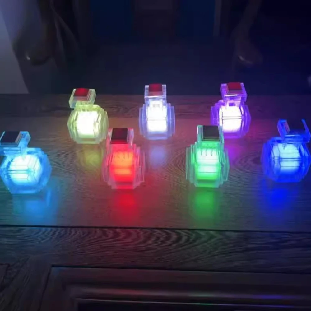 Lámpara de noche infantil LED recargable USB con botella - imagen 2