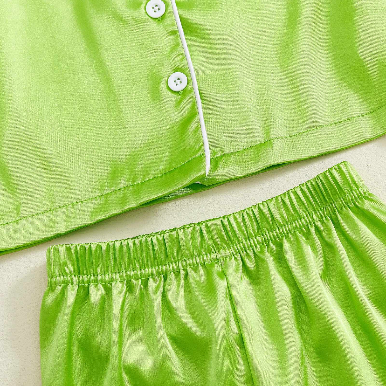 Pijama de satén para niños y niñas – Suave y elegante - imagen 3