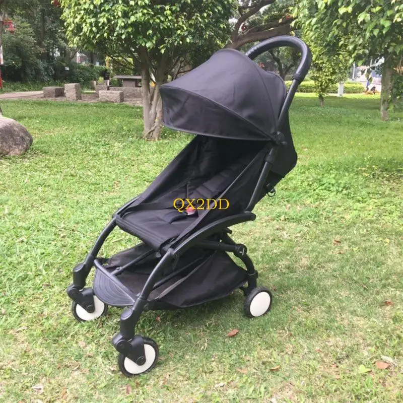 Forro acolchado de cochecito con toldo parasol para bebé - imagen 4