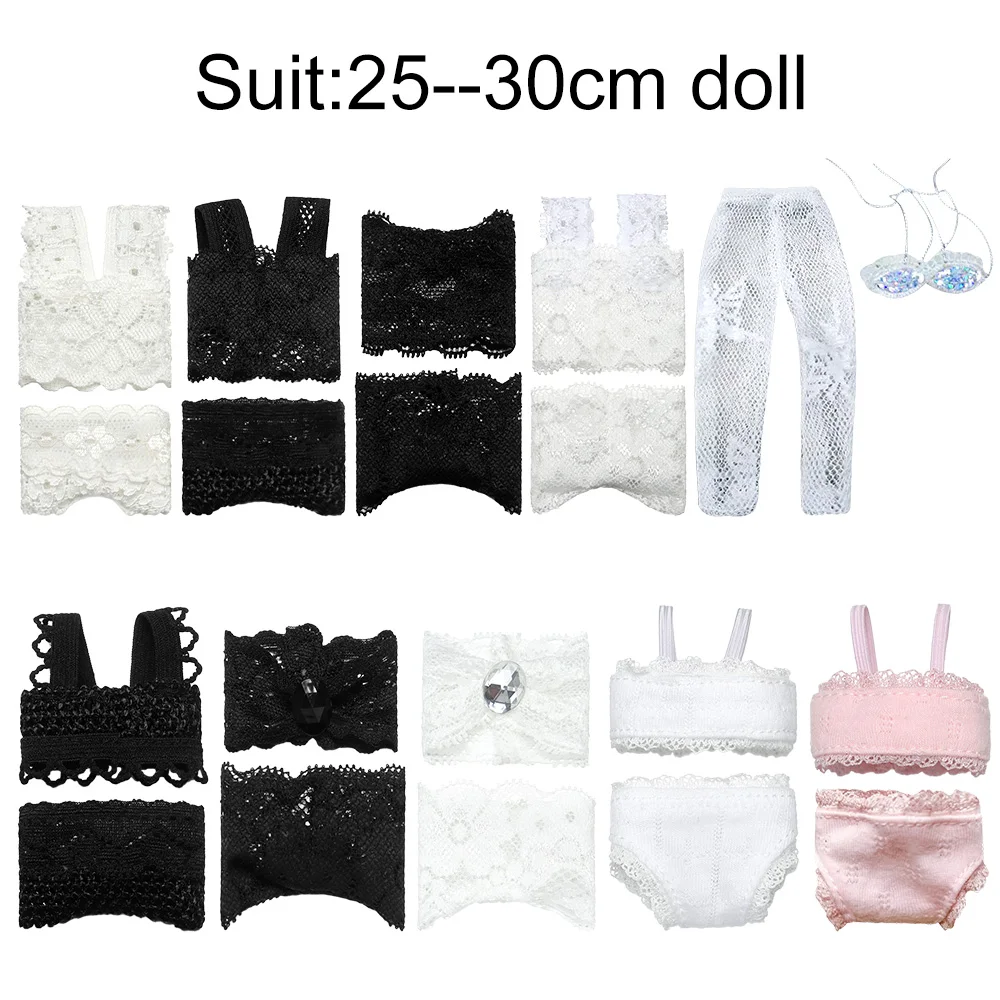 Conjunto de ropa interior para muñecas Blythe 30 cm, encaje suave - imagen 4