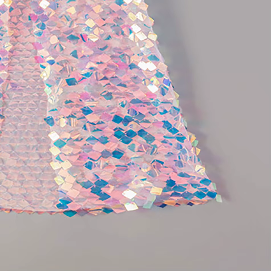 Capa de princesa con lentejuelas para disfraz infantil - imagen 2