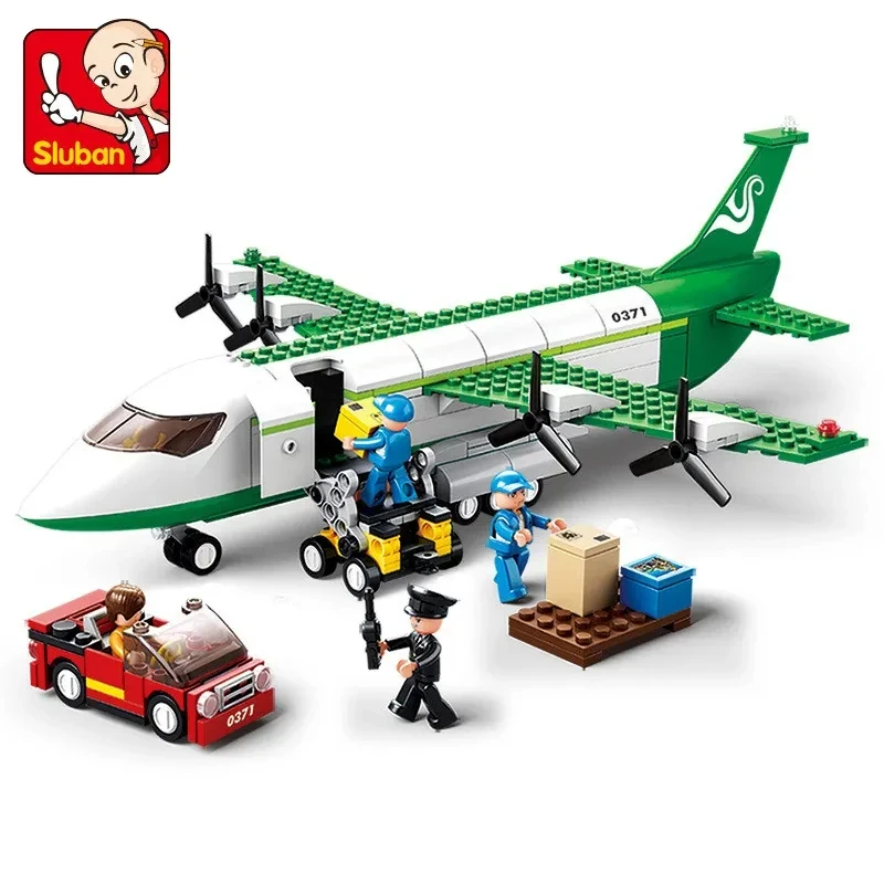 Bloques de construcción educativos con aviones y ambulancia para niños - imagen 5