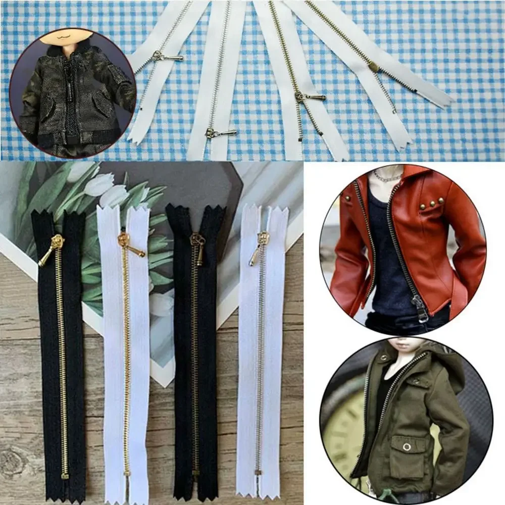 Minicremalleras para ropa de muñeca con acabado cosido a mano - imagen 3
