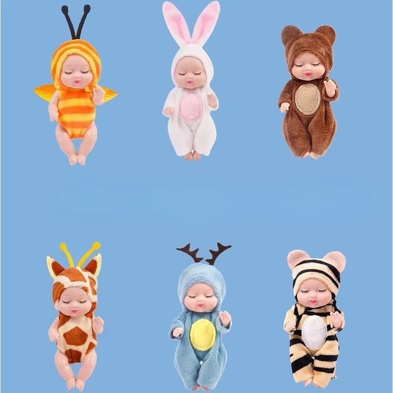 Muñeca Rebirth de oso bebé en vinilo