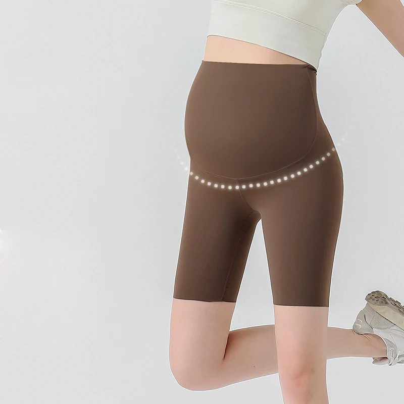 Leggings de maternidad finos sin costuras para yoga y verano - imagen 5