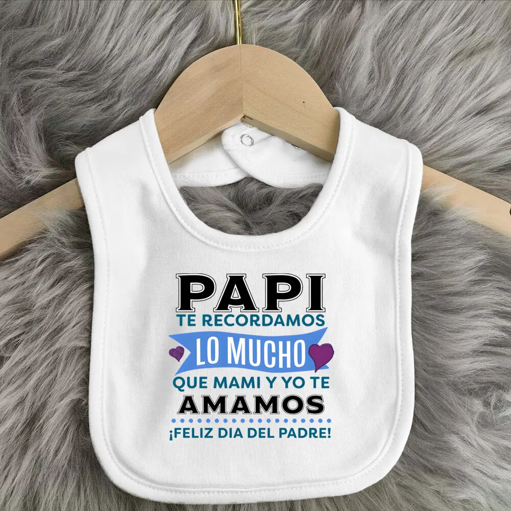 Babero suave para piel sensible del bebé