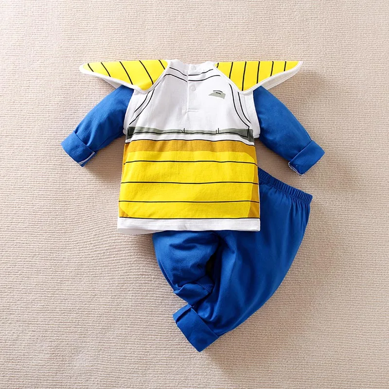 Conjunto de bebé cosplay de anime en algodón – Tanjirou Nezuko - imagen 2