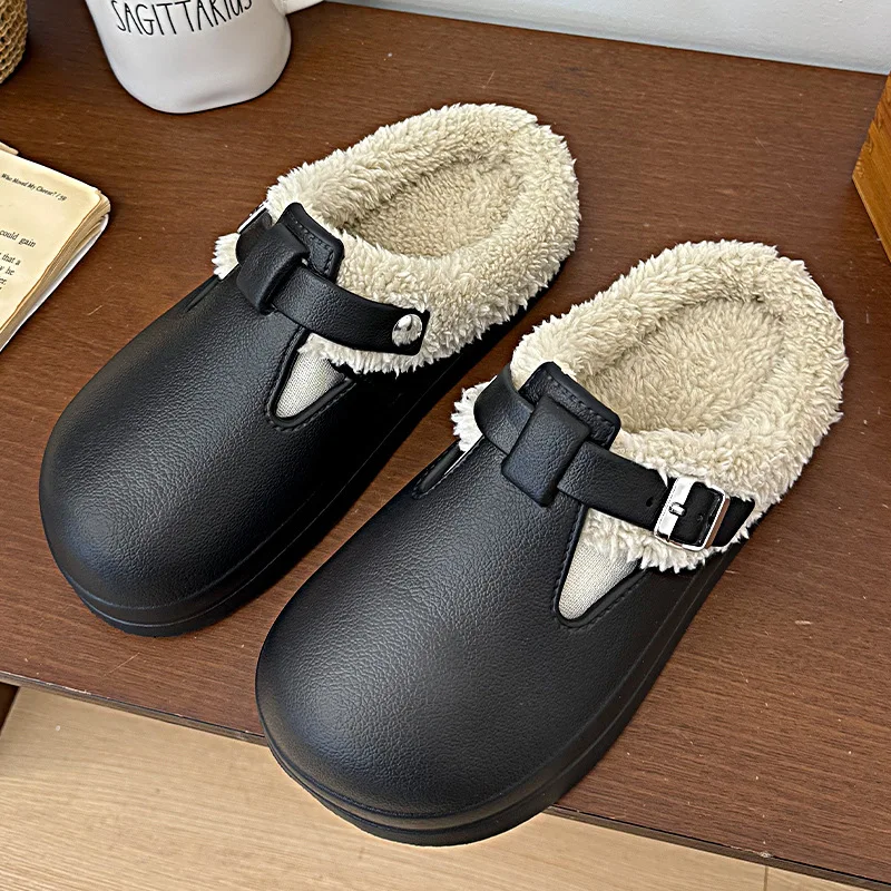 Zapatillas de estar en casa impermeables de EVA para invierno - imagen 3