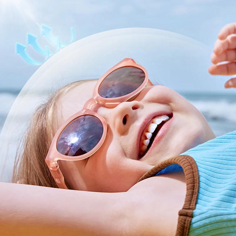 Gafas de sol polarizadas infantiles con montura flexible y estuche - imagen 5