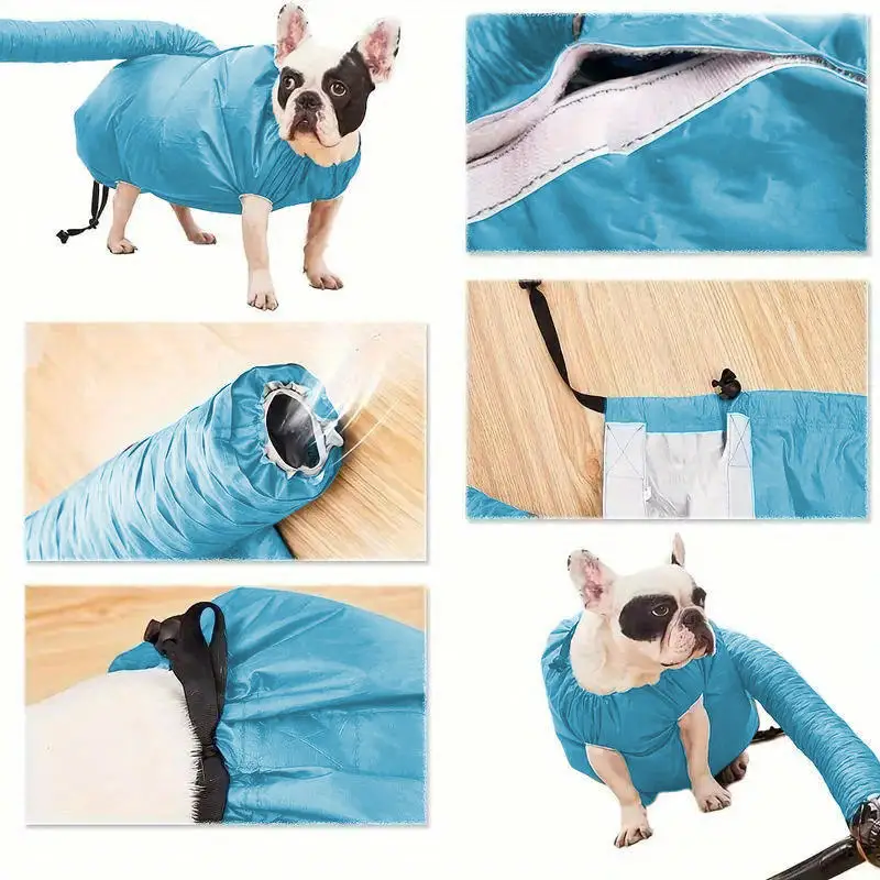 Bolsa plegable para secador de mascotas ajustable