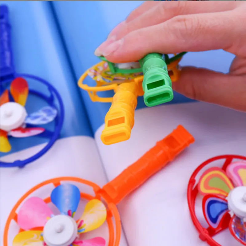 TMZ Mini molino de viento infantil plástico para decoración - imagen 4