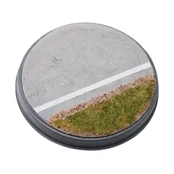 Diorama de carretera en resina para coches y accesorios