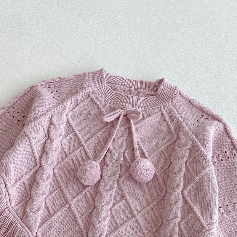 Jersey de punto con borlas Milancel para niño – Otoño - imagen 5