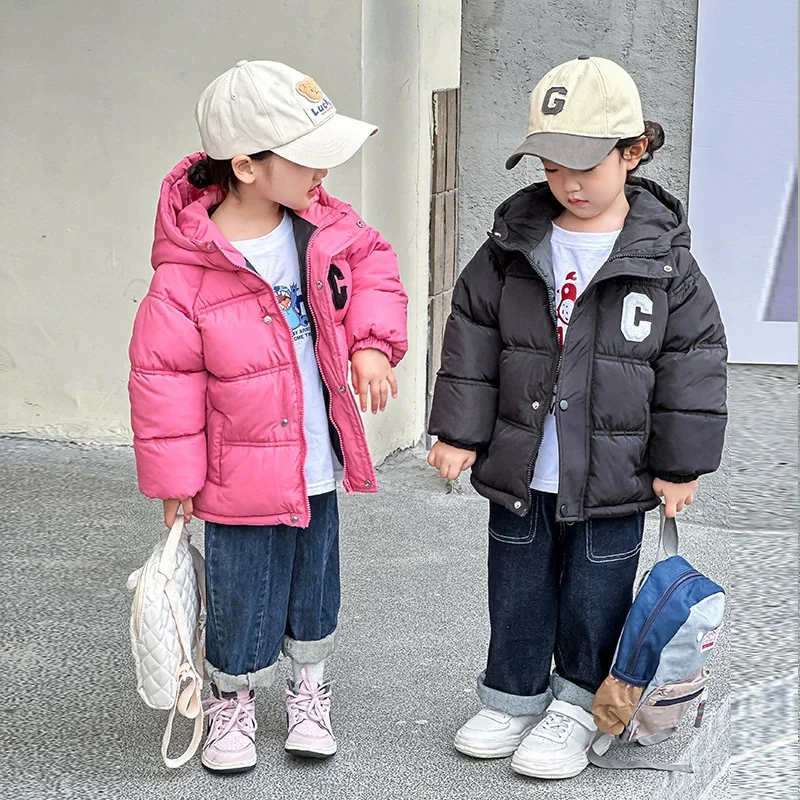 Parka acolchada con capucha para niños – Abrigo de invierno - imagen 2